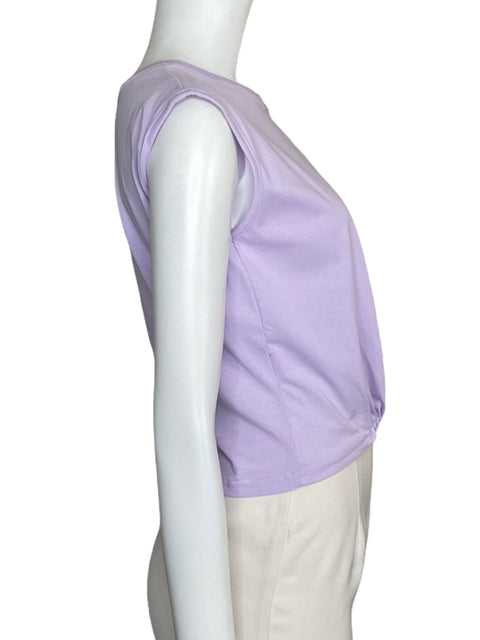 Top Vybe Sin Mangas Morado-Talla S