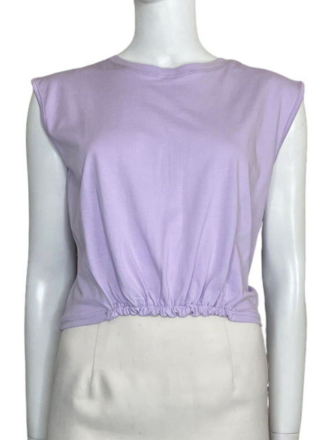 Top Vybe Sin Mangas Morado-Talla S