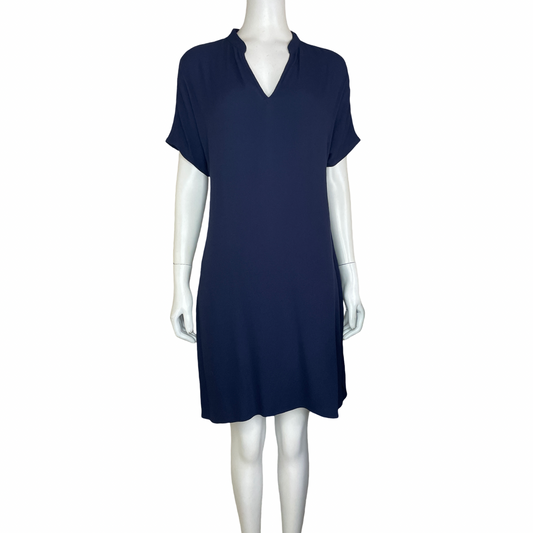 Vestido J.Crew Mercantile Fluido Azul Navy-Talla 4