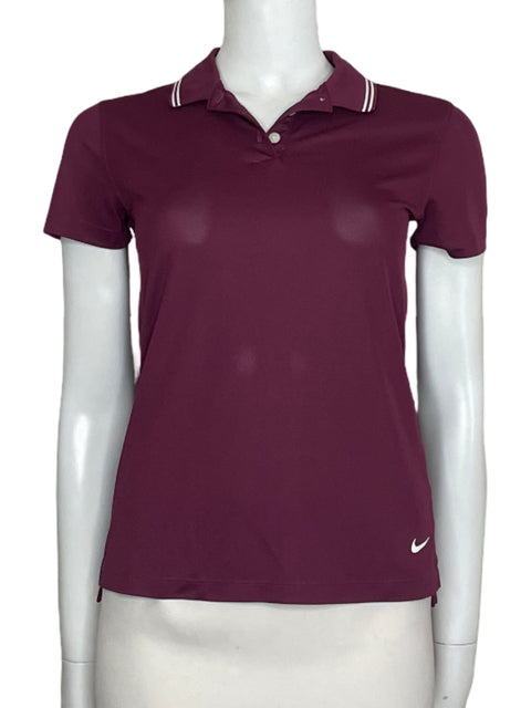 Sueter Nike Polo Dri Fit Morado-Talla XS