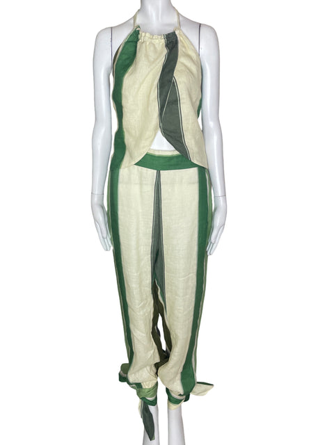 Set Juan de Dios Rayas Verdes- Talla 6