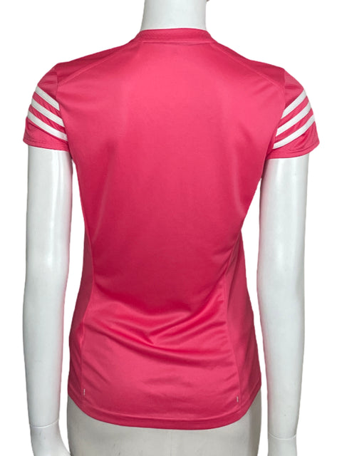 Sueter Adidas Running Cuello V Rosado-Talla S