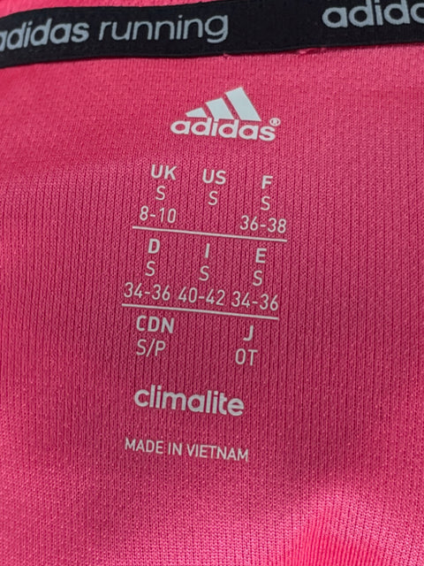 Sueter Adidas Running Cuello V Rosado-Talla S