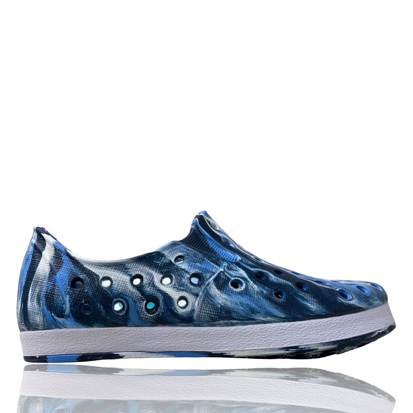 Calzado Cat & Jack Sin Cordones Jese Azul-
Talla 8