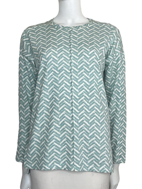 Sueter Sfera Casual Manga Larga Verde-Talla M