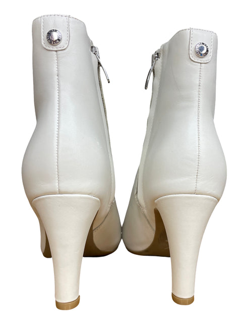 Calzado Nine West Botines Tacon Blanco-Talla 6