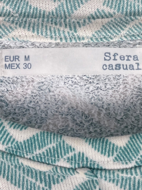 Sueter Sfera Casual Manga Larga Verde-Talla M