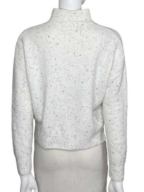 Sueter Jessica Simpson Knit Manga Larga Blanco-Talla S