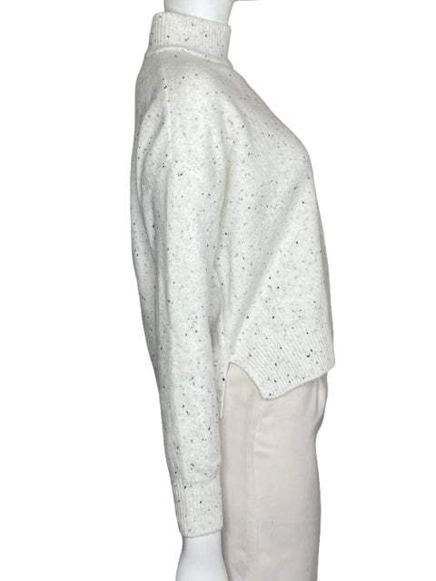 Sueter Jessica Simpson Knit Manga Larga Blanco-Talla S