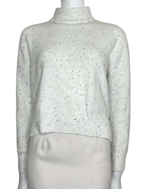 Sueter Jessica Simpson Knit Manga Larga Blanco-Talla S