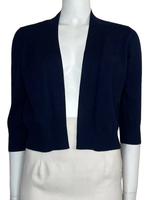 Cárdigan Cielo De Punto Abierto Azul-Talla S