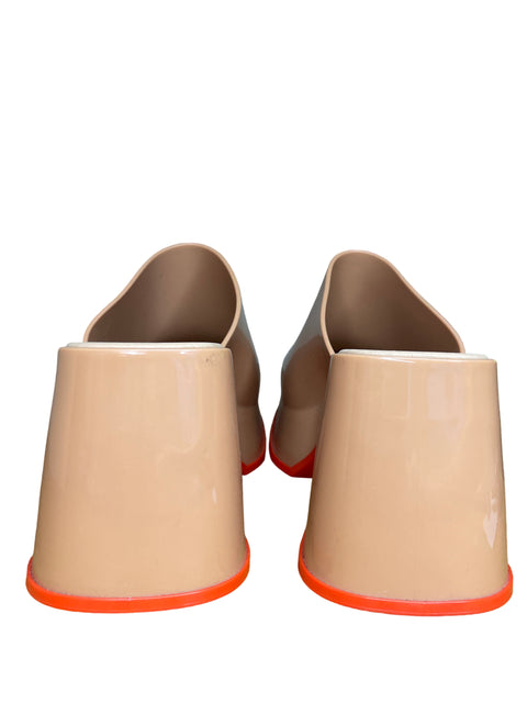 Calzado Melissa Tacon Tiras Beige -Talla 9