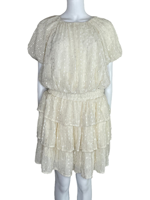 Set Dance & Marvel Bordado Blanco-Talla M