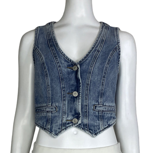 Chaleco Lola Denim Azul - Talla M