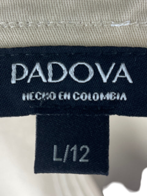 Falda Padova Recta Beige- Talla 12
