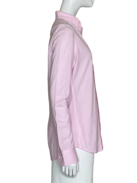 Camisa Ralph Lauren Oxford Rosado-Talla M