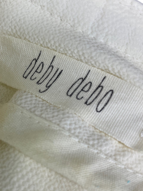 Blusa Deby Debo Flecos Blanco- Talla M