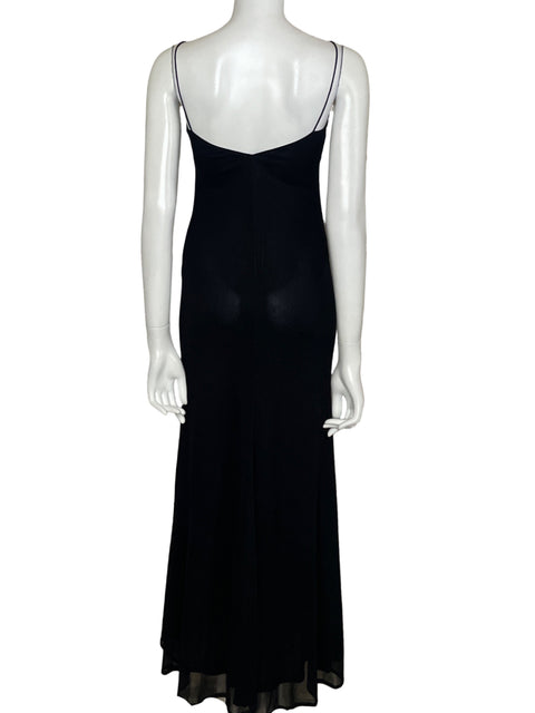 Vestido ABS By Allen Schwartz Midi Negro-Talla S