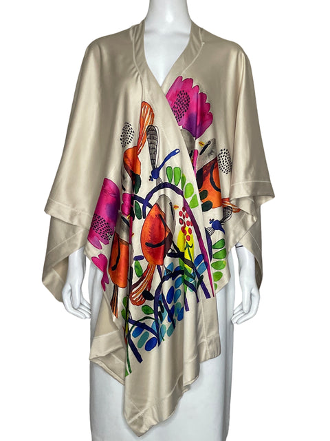 Cardigan Tesoro TPS Floral Beige - Talla U