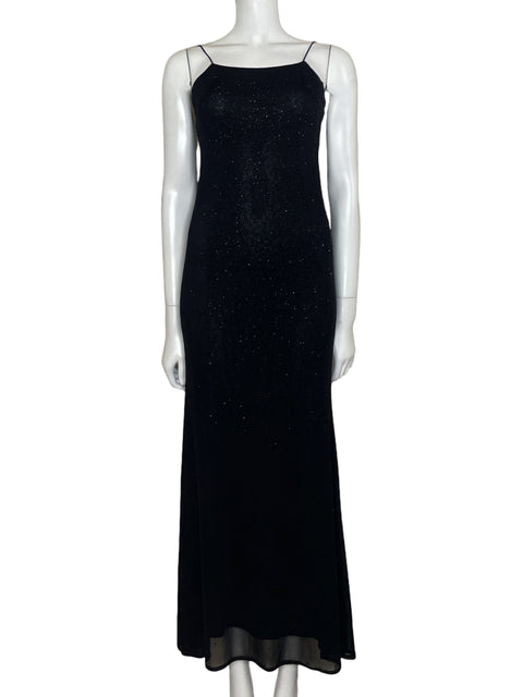 Vestido ABS By Allen Schwartz Midi Negro-Talla S