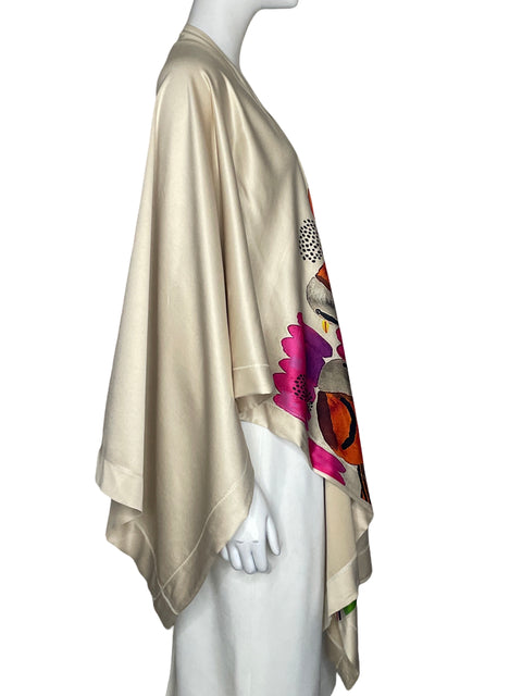 Cardigan Tesoro TPS Floral Beige - Talla U