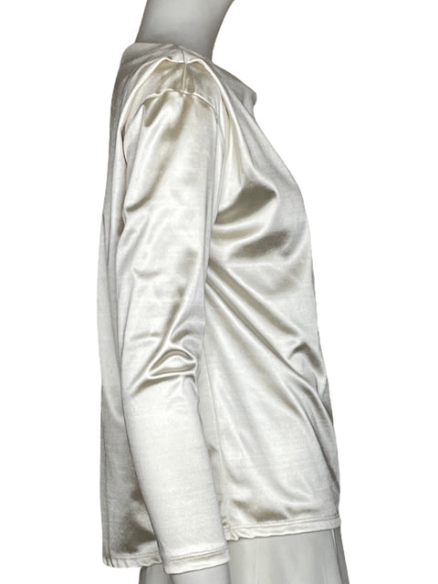 Blusa Banana Republic Satén Beige - Talla S