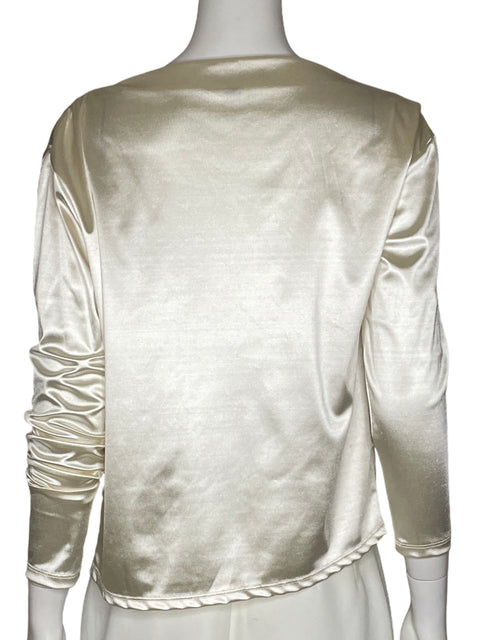 Blusa Banana Republic Satén Beige - Talla S
