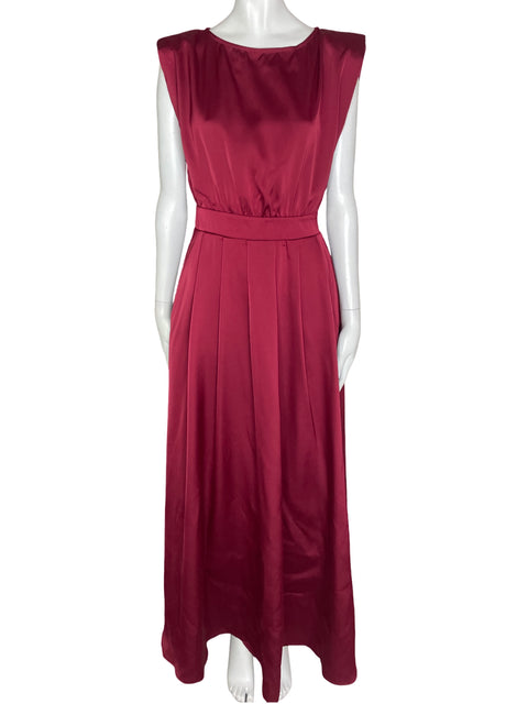 Vestido INA Plizado Rojo- Talla S