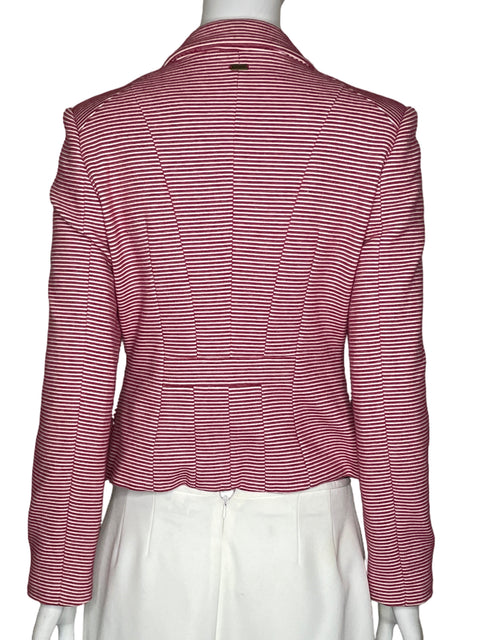 Blazer Studio F Líneas Botones Rojo - Talla 4