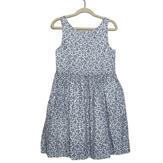 Vestido Ralph Lauren Estampado Bolsillos Blanco-
Talla 6X
