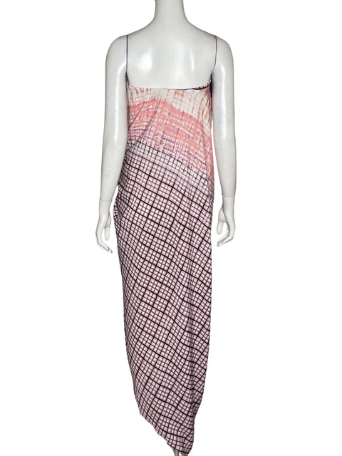 Vestido Silvia Tcherassi Kokama Rosado - Talla S