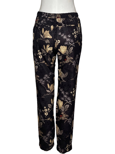 Pantalón Guess Flores Negro - Talla S