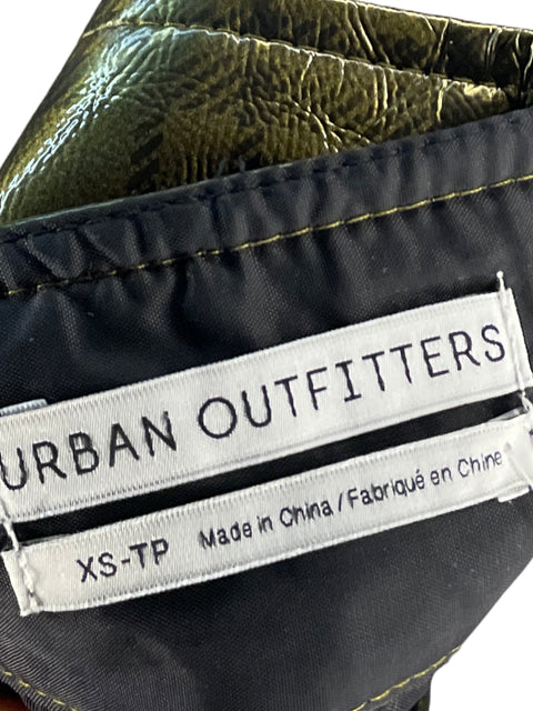 Falda Urban Outfitters Lápiz Metálica Dorado - Talla XS