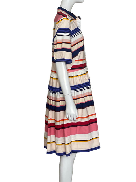 Vestido Kate Spade Camisero Rayas Rosado-Talla 12