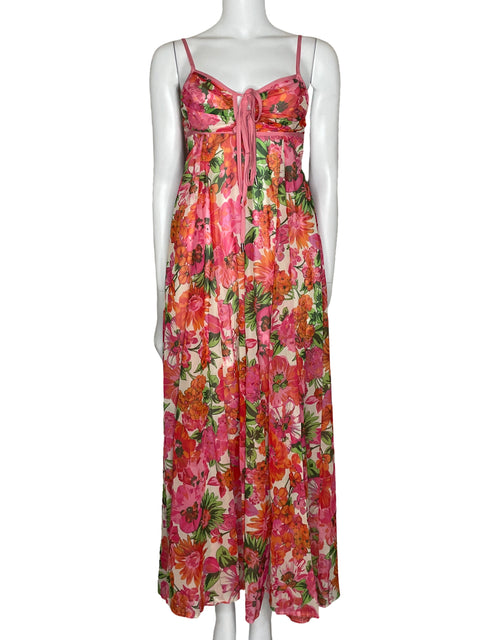 Vestido Tesoro TPS Maxi Tirantes Rosado-Talla S