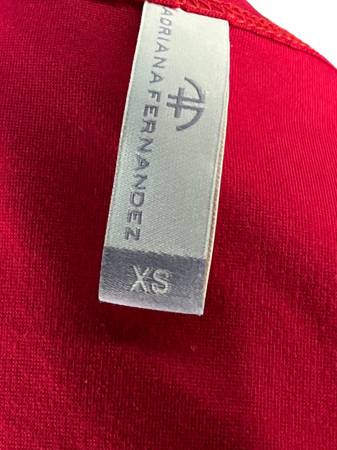 Top Adriana Fernandez Vuelos Rojo - Talla XS