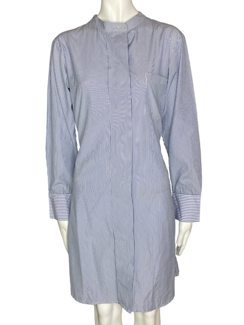 Vestido Theory Rayas Azul- Talla 8