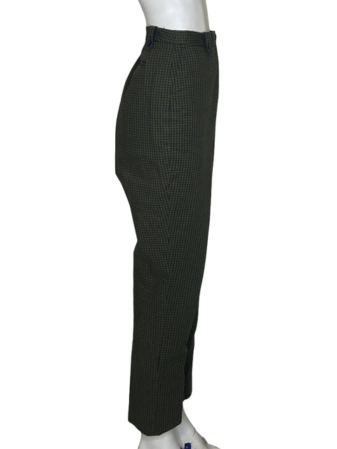 Pantalón Brooks Brothers Cuadros Verde - Talla 12
