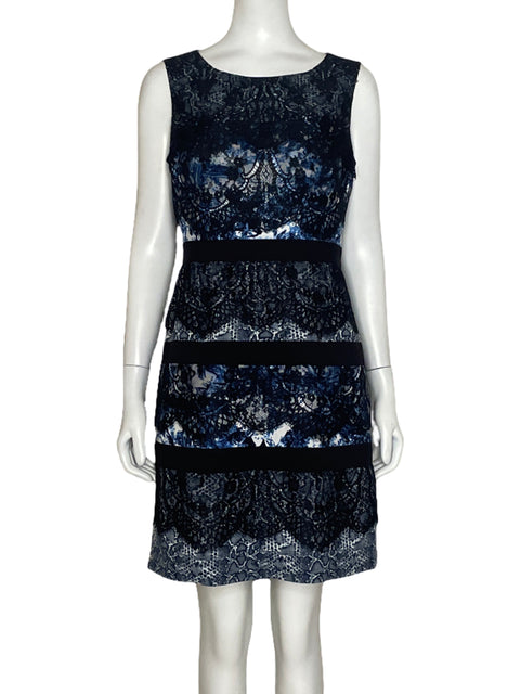 Vestido BCBG Encaje Makenna Negro-Talla 08