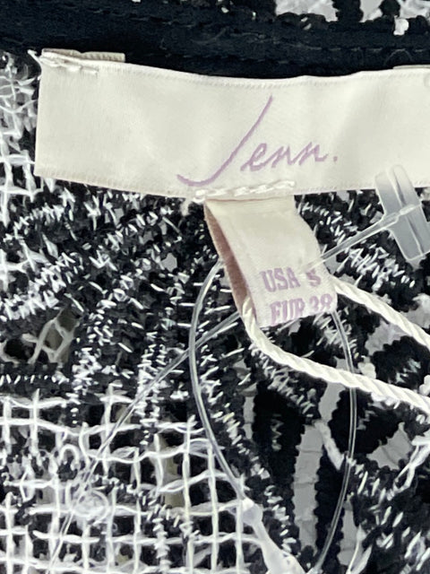 Blusa Jenn Encaje Floral Negro - Talla S