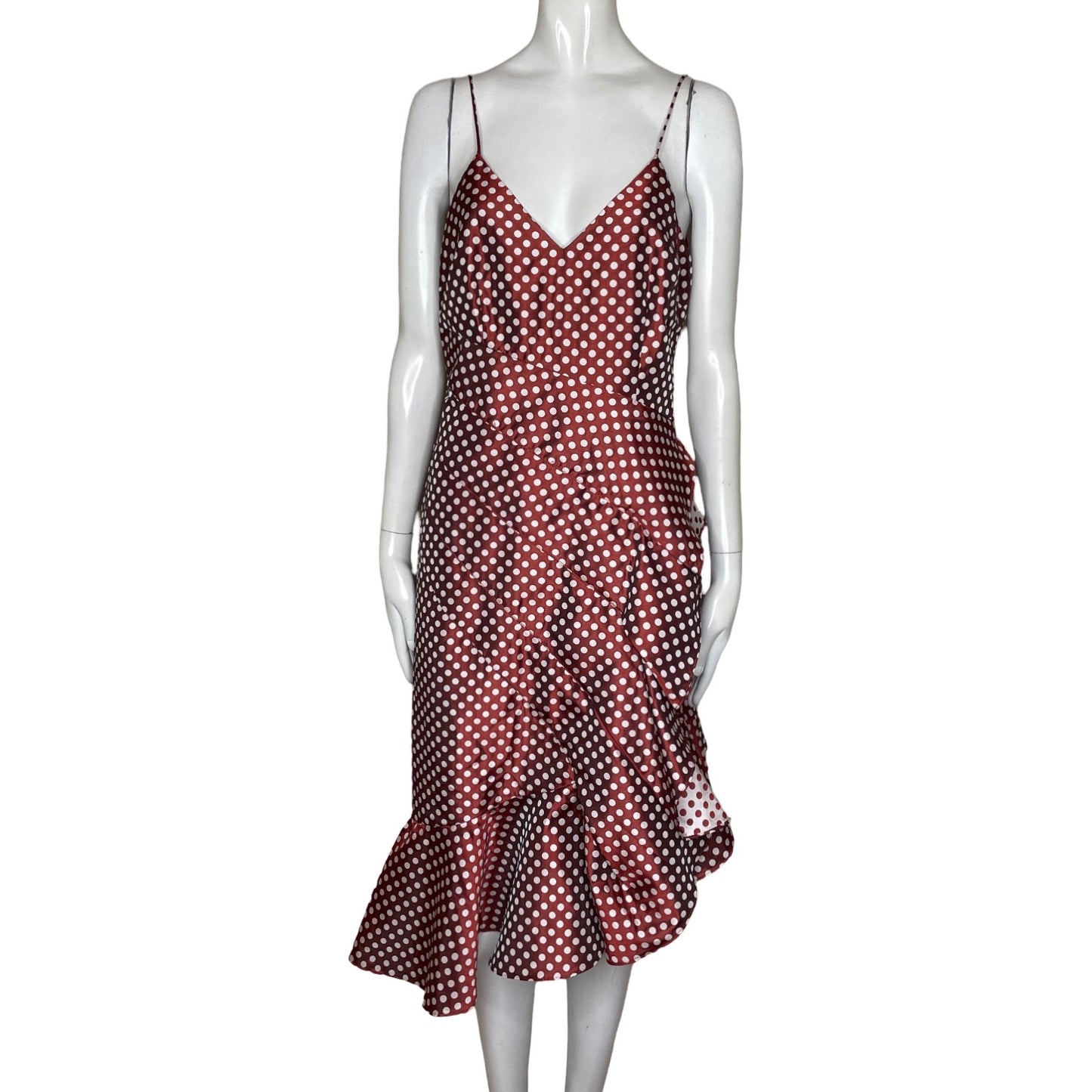 Vestido Keepsake Lunares Rojo-Talla M