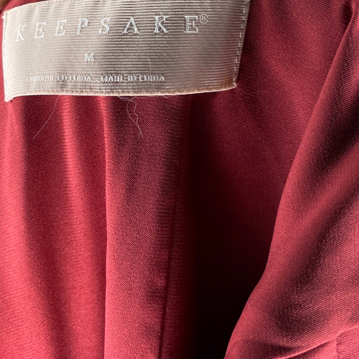 Vestido Keepsake Lunares Rojo-Talla M