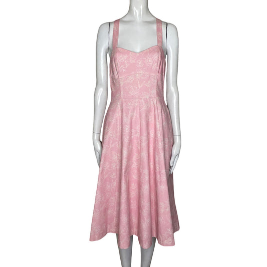Vesttido Gianni Bini Flores Rosado-Talla 2