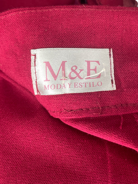 Pantalón Moda & Estilo Casual Rojo- Talla S
