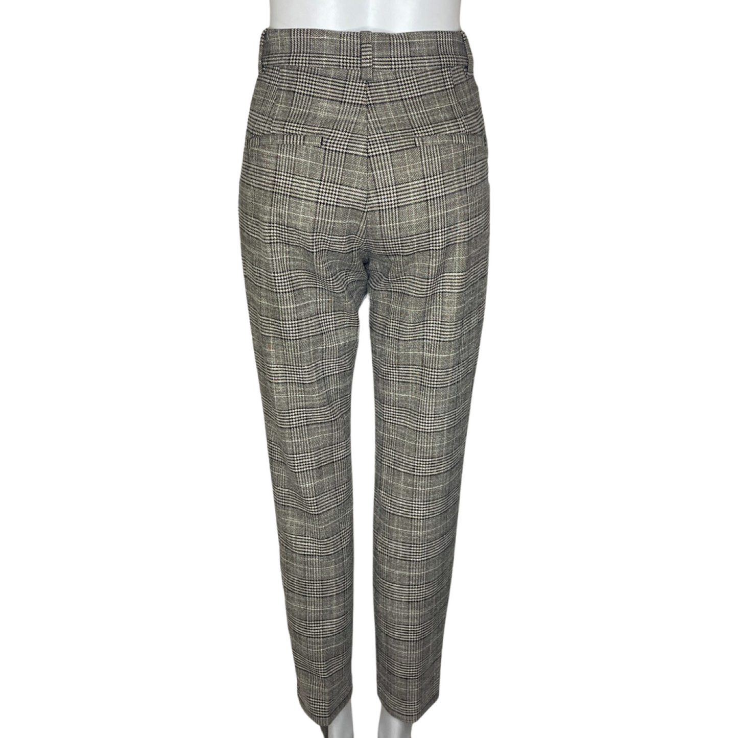 Pantalón H&M Cuadros Gris-Talla 7