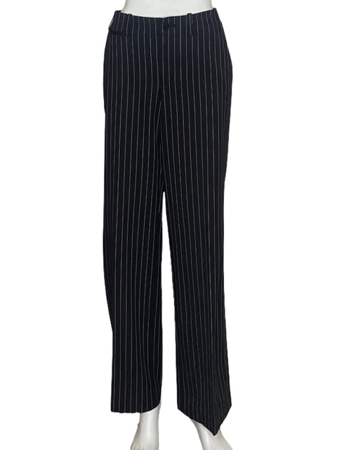 Pantalón Lauren Sanderson Lineas Negro-Talla 4