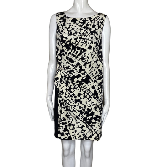 Vestido Hamuy Drapeado Sin Manga Negro-Talla-40