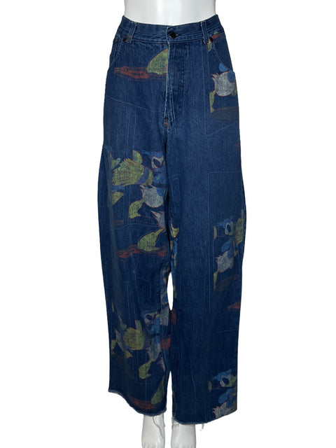 Pantalón Ice Iceberg Baggy Denim Azul-Talla XL