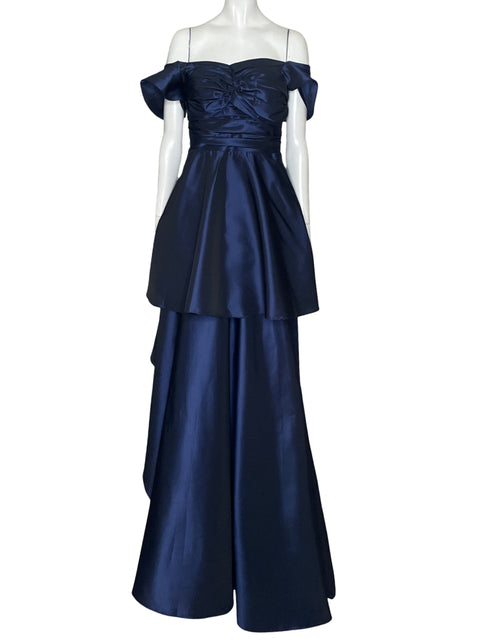 Vestido Tesoro TPS Dos Piezas Azul-Talla S