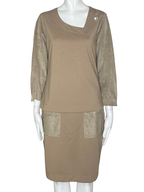 Set Maloka Falda-Blusa Marron- Talla 2